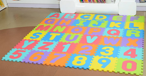 26 Piece Alphabet Puzzle Play Mats Soft Foam Interlocking Floor