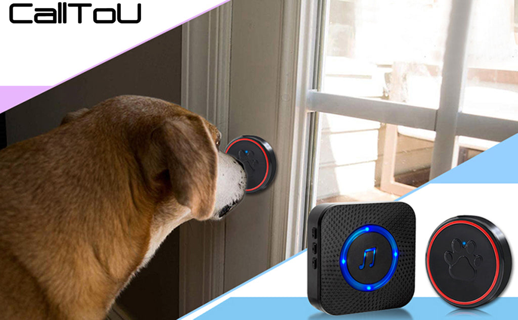 CallToU Dog Doorbells-Dog Door Bell pour l'apprentissage de la
