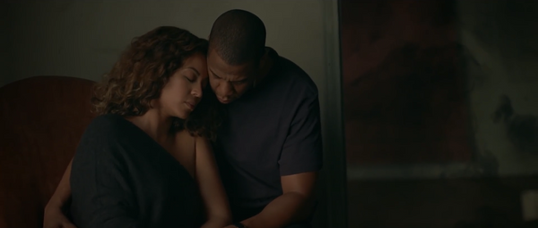 Beyonce and Jay-Z in Sandcastles Music Video