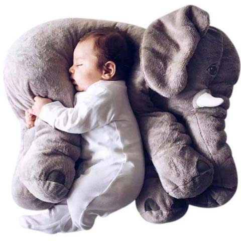 Peluche elephant XXL avec bebe