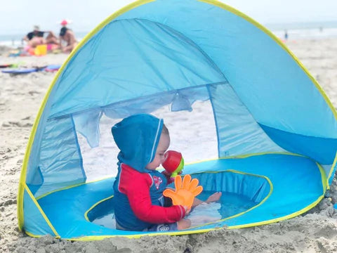 Tente de plage anti UV pour bébé – Mon Petit Ange