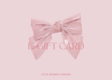 e-gift card little women christmas gift