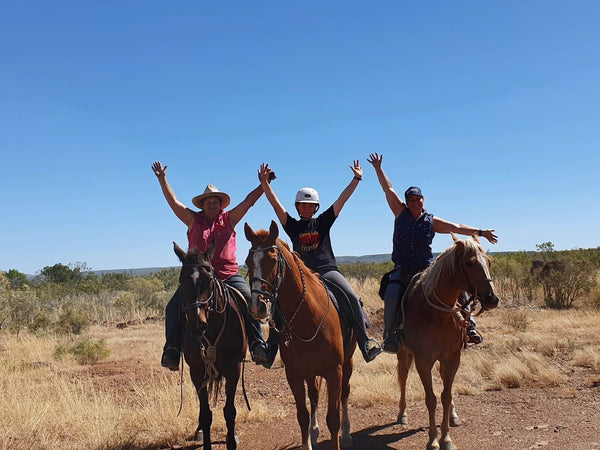 Riders on the Gibb River Road