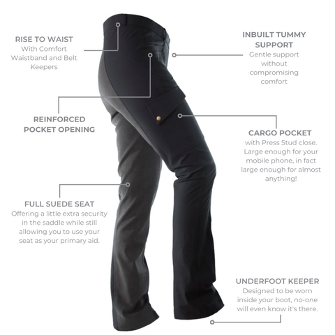 Ride Proud's Trainers Style Horse Riding Pants