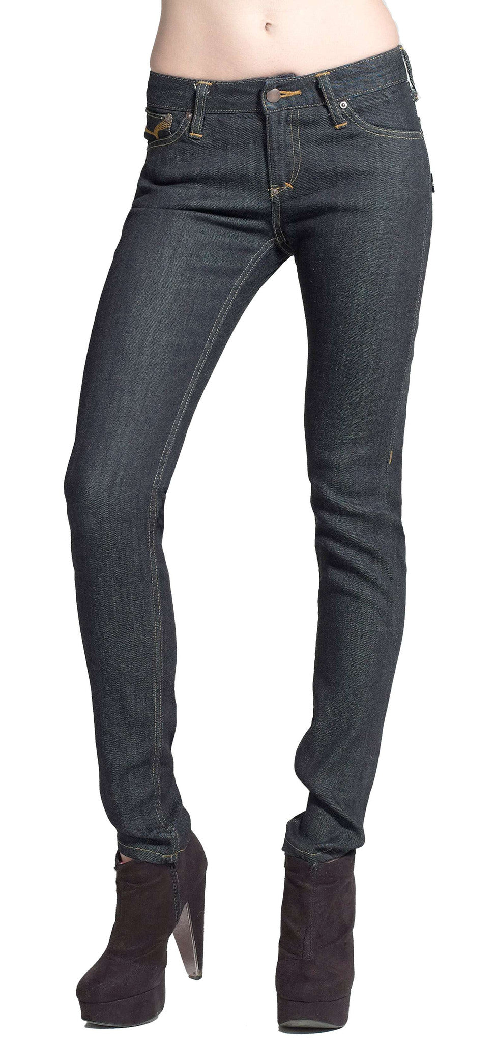 Women's Skinny Jeans - Cecila (Rinse Wash) – 020608tearsofbleu