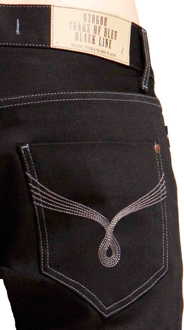 Men's Slim Skinny Jeans - Lennon (Double Black Denim)