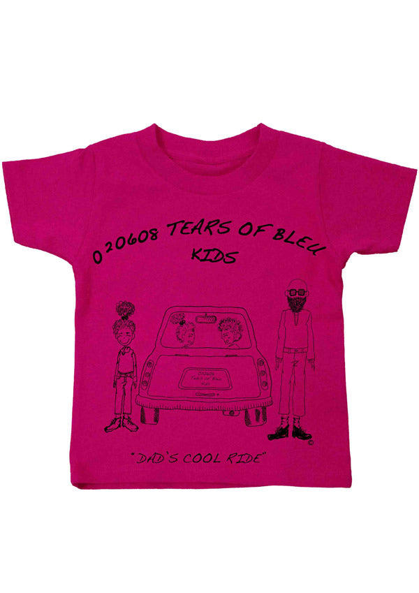 Kids Tee Shirts - Dad's Cool Ride