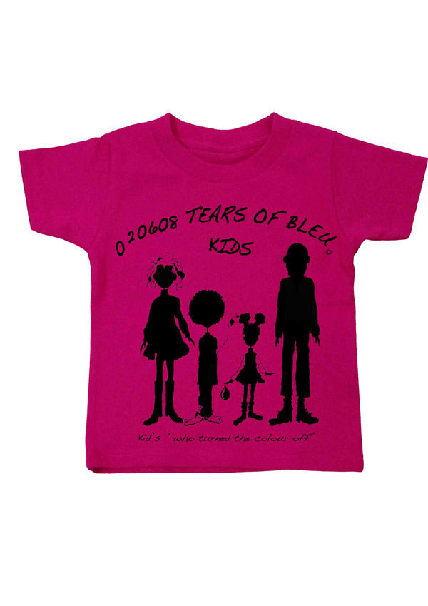 Kid's Tee Shirt - - "Kid's who Turned the Color Off"