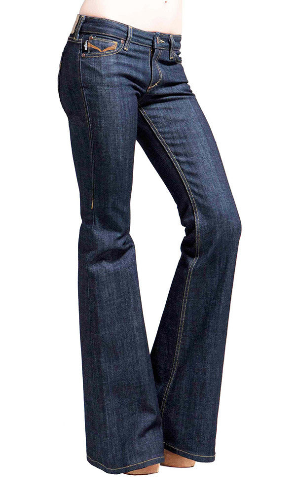 wide flare bell bottom jeans