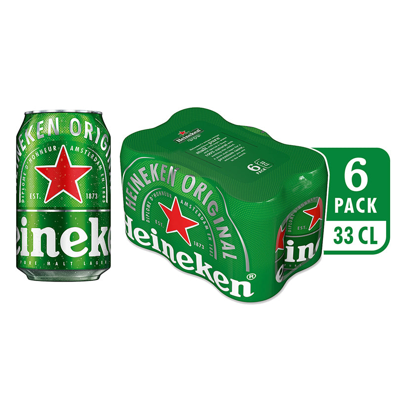 Heineken pivo - 4x 6 pack 0,33l - Rundasekunda