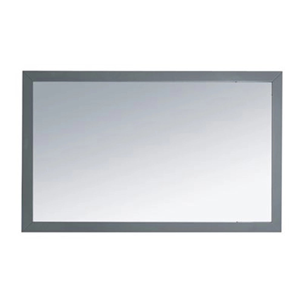 Laviva Sterling 48" Framed Rectangular Gray Mirror 313FF-4830G