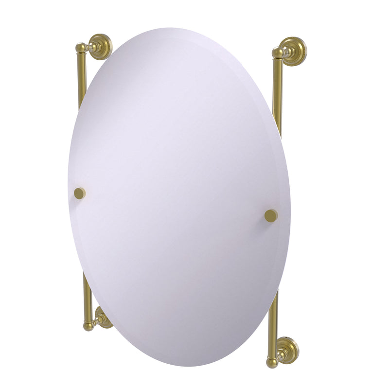 Allied Brass Dottingham Collection Oval Frameless Rail Mounted Mirror –  Bathroom Marketplace