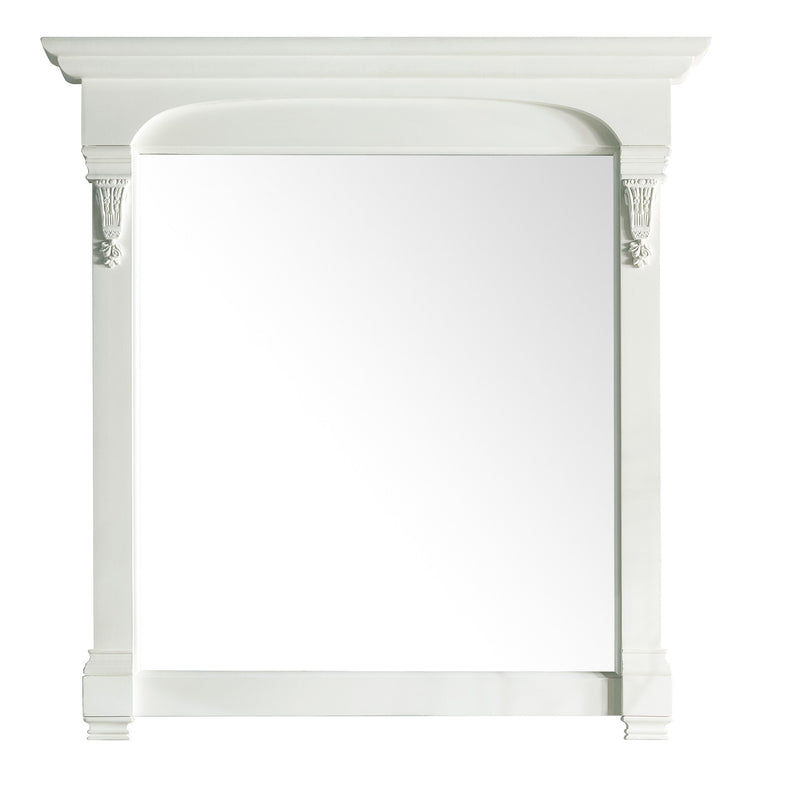 James Martin Brookfield 60" Bright White Double Vanity with 3 cm Charcoal Soapstone Quartz Top 147-V60D-BW-3CSP