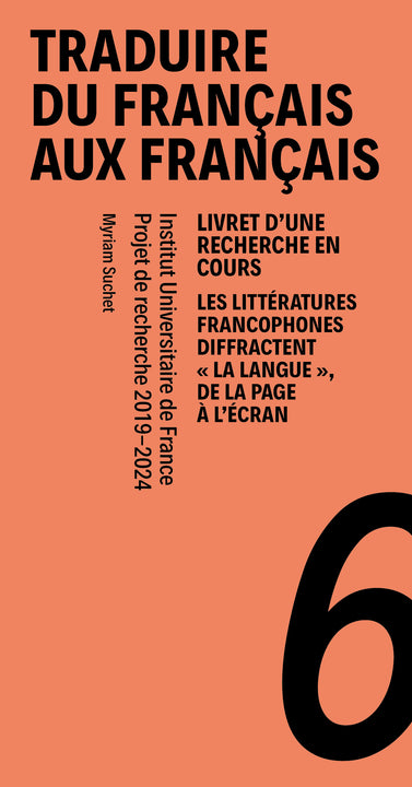 Traduire du français aux français - n°6 Mai 2023