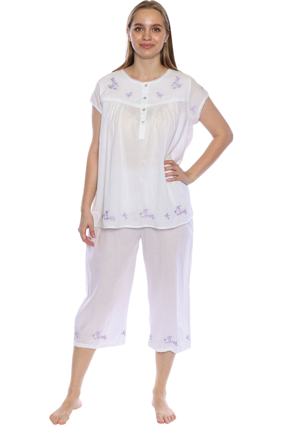 Papa 100% Cotton Nightgown - Style 4254 – Close To You Boutique