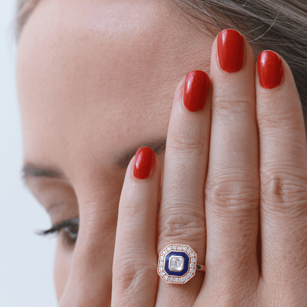 Outlined Wrap Ring – D.Louise Jewellery