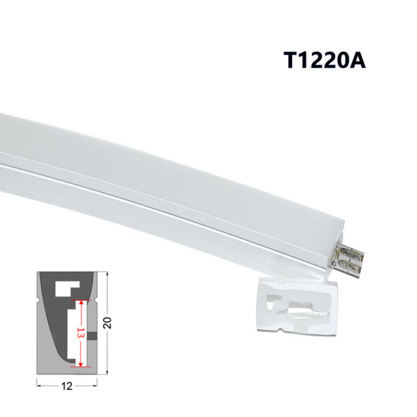1M/5M/10M/20M Pack of T1220 3 Sides Edge Lighting LED Neon Light Housi –  LEDLightsWorld