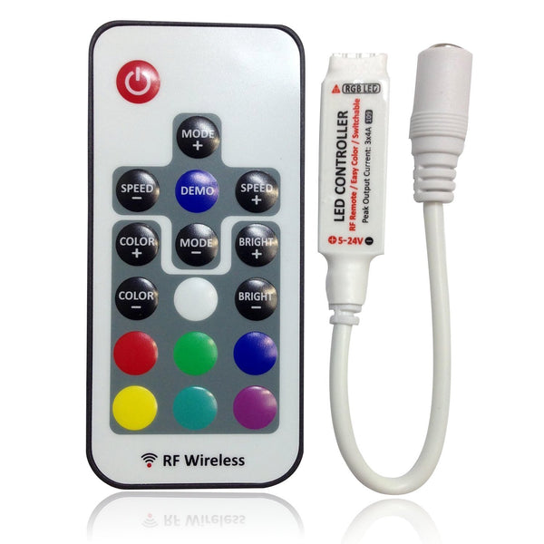 Heavy Duty High Power Single Color LED Dimmer RF Remote Controller for –  LEDLightsWorld