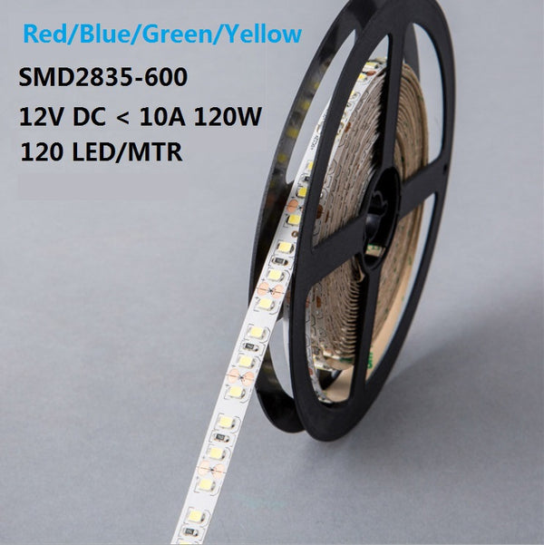 Bioledex LED Streifen 12V 5W/m 60LED/m 5m Rolle rot