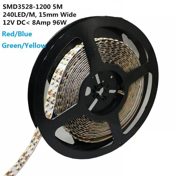 1m Slim 6mm LED Streifen 12V 7,2W 960Lm 120x 2835/m Ra=90 warm