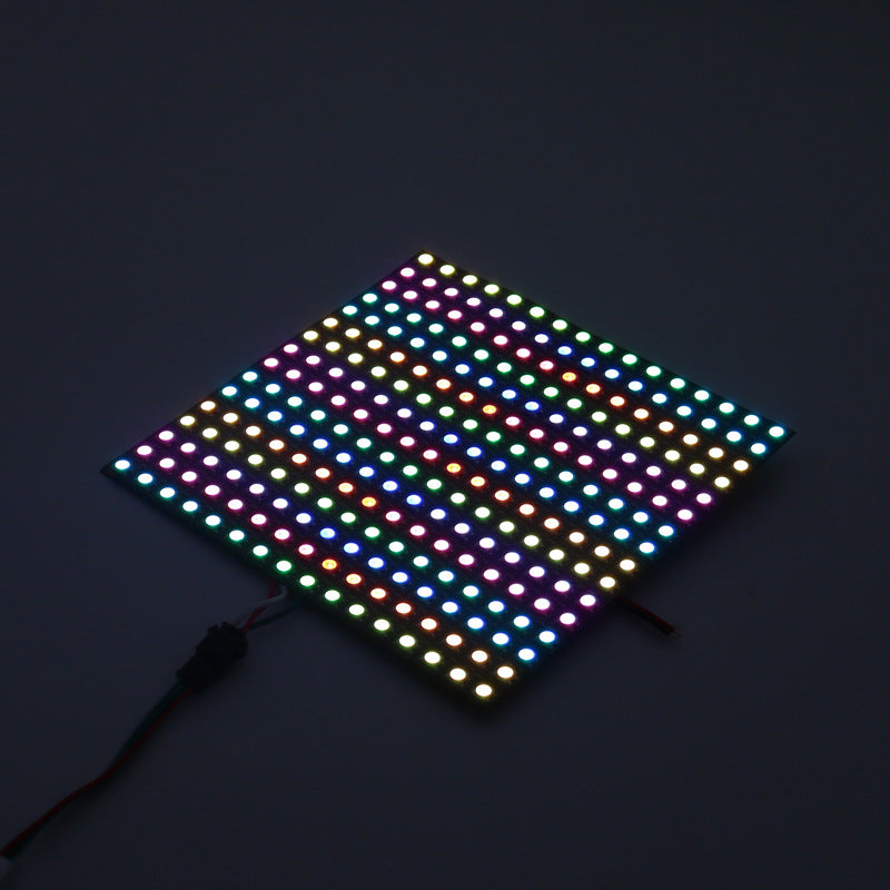 Led Matrix Screen Ws2812b Digital Flexible Led Panel Smd5050 Rgb Indiv Ledlightsworld 