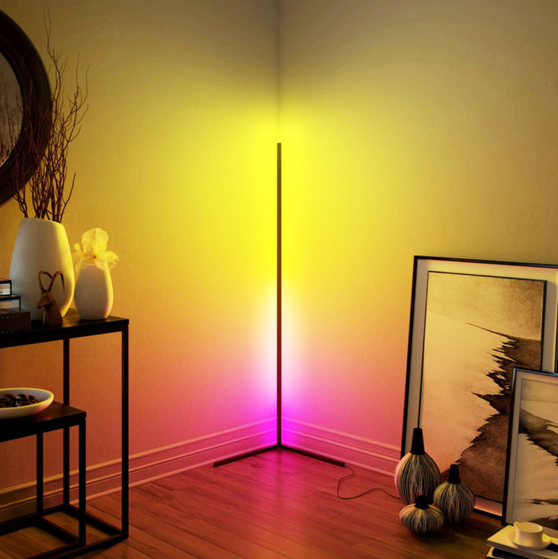 Login to my accountRecover passwordCreate my accountFree Shipping RGB Corner Floor Lamp Nordic Modern LED Floor Lamp Ambient Light w/ Remote Controller