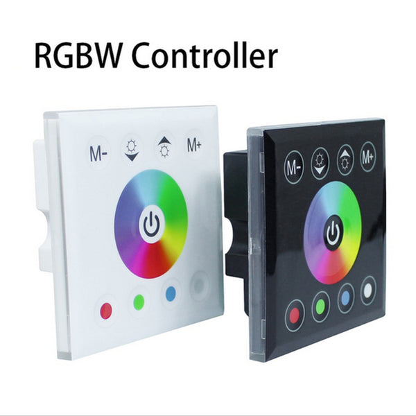 12V-24V DC TM06 Wall Panel Touchable Color Ring LED Dimmer Controller –  LEDLightsWorld