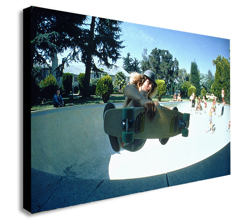 Dani Alva Dogtown And Z Boys Skateboarding In Colour Canvas Wall A Fab Canvas Art