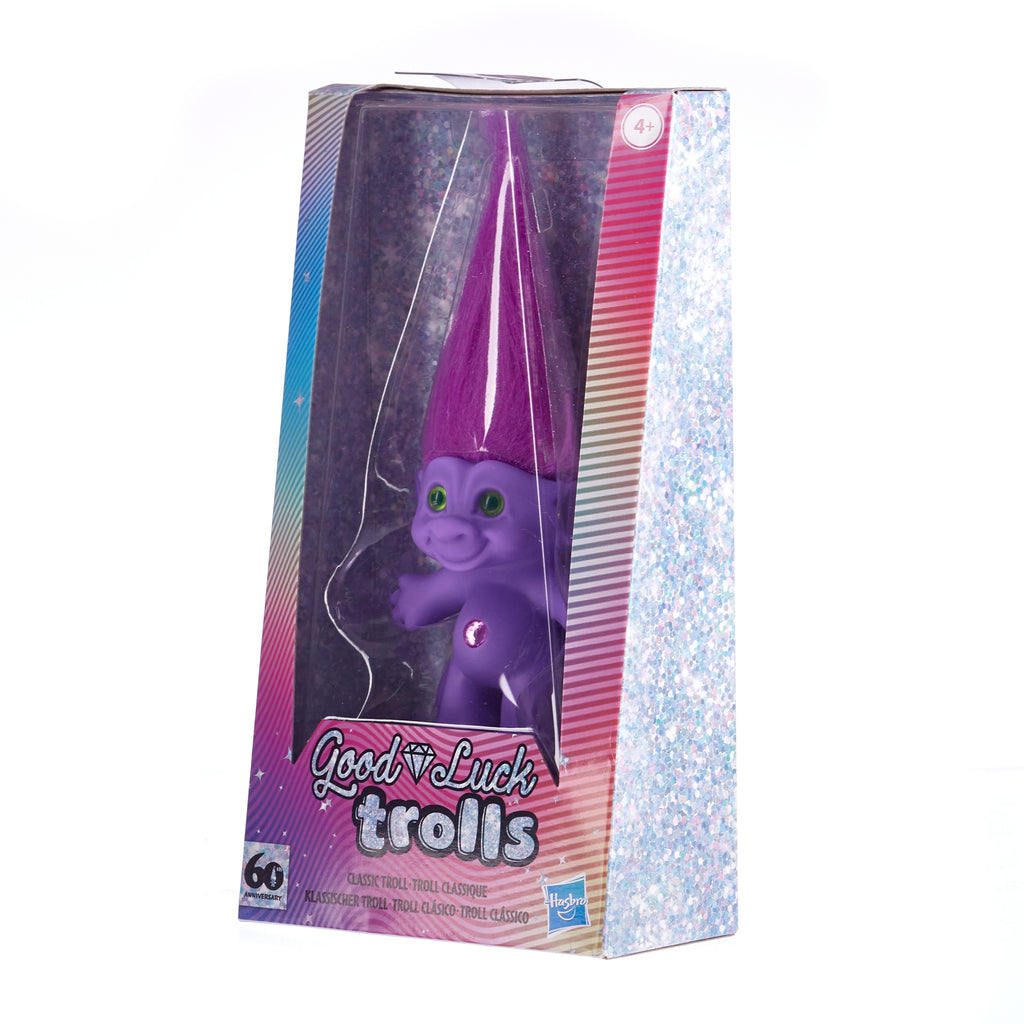 Trolls Classic 6 Figure Good Luck Trolls 60th Anniversary Pink H Our Satellite Hearts 3747