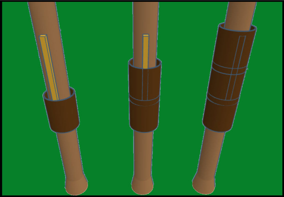 Single Trunk Tree Cat Proofed Diagram