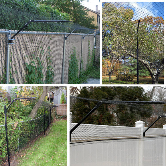 cat fence garden