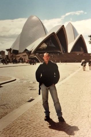 in front of the sydney opera house