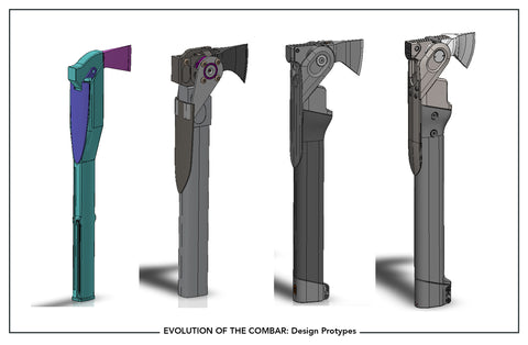 The evolution of COMBAR design prototypes