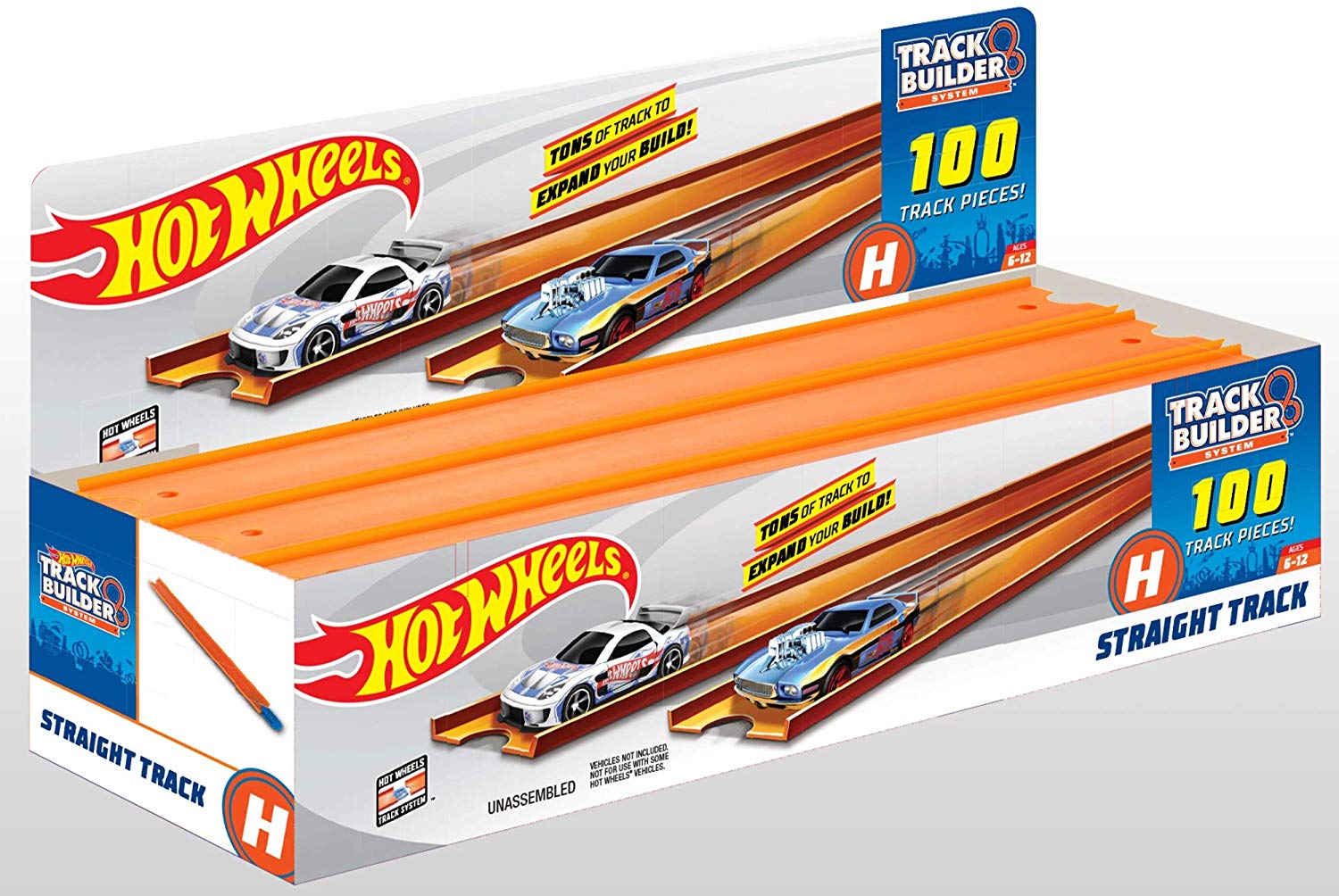 hot wheels car and track pack