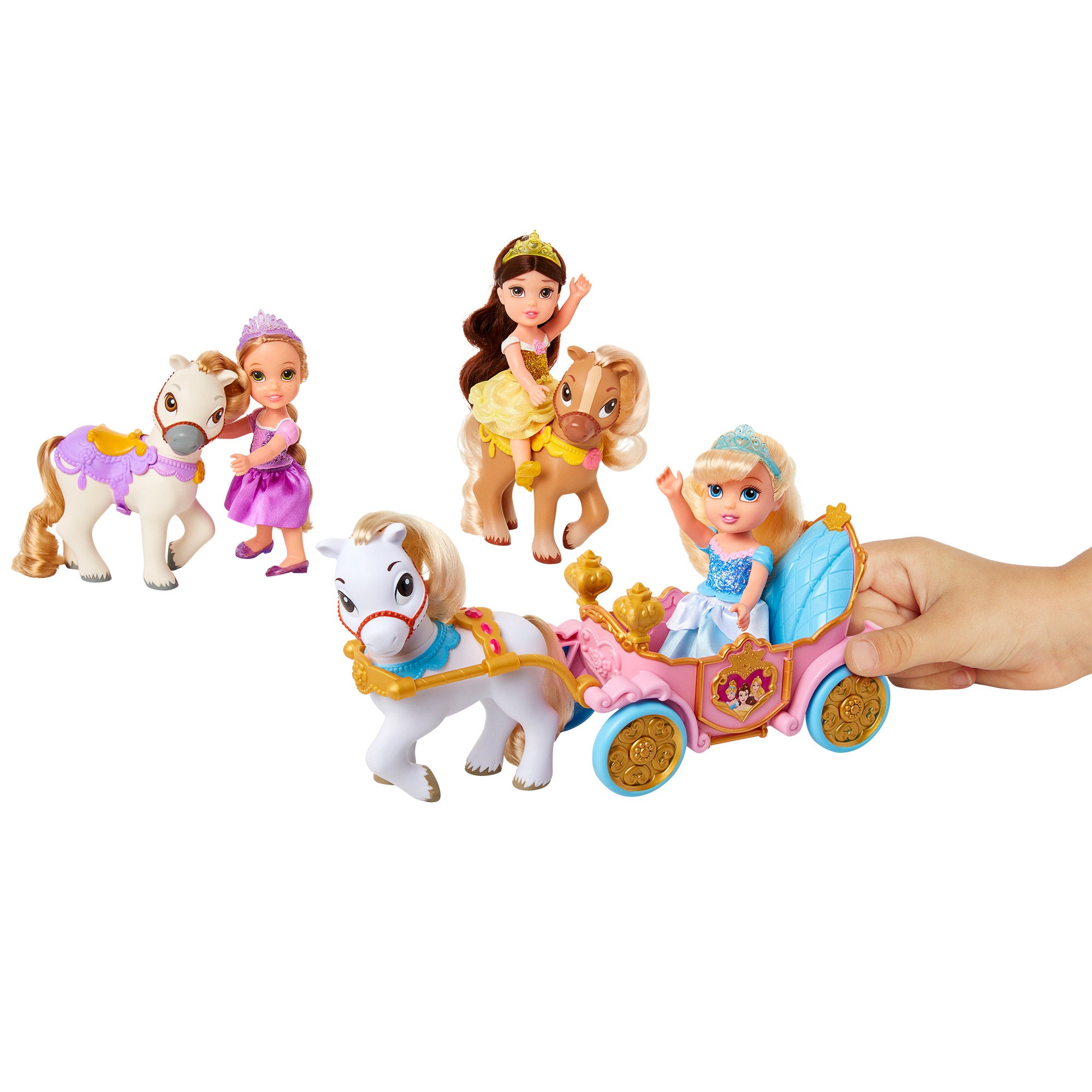 princess doll carriage