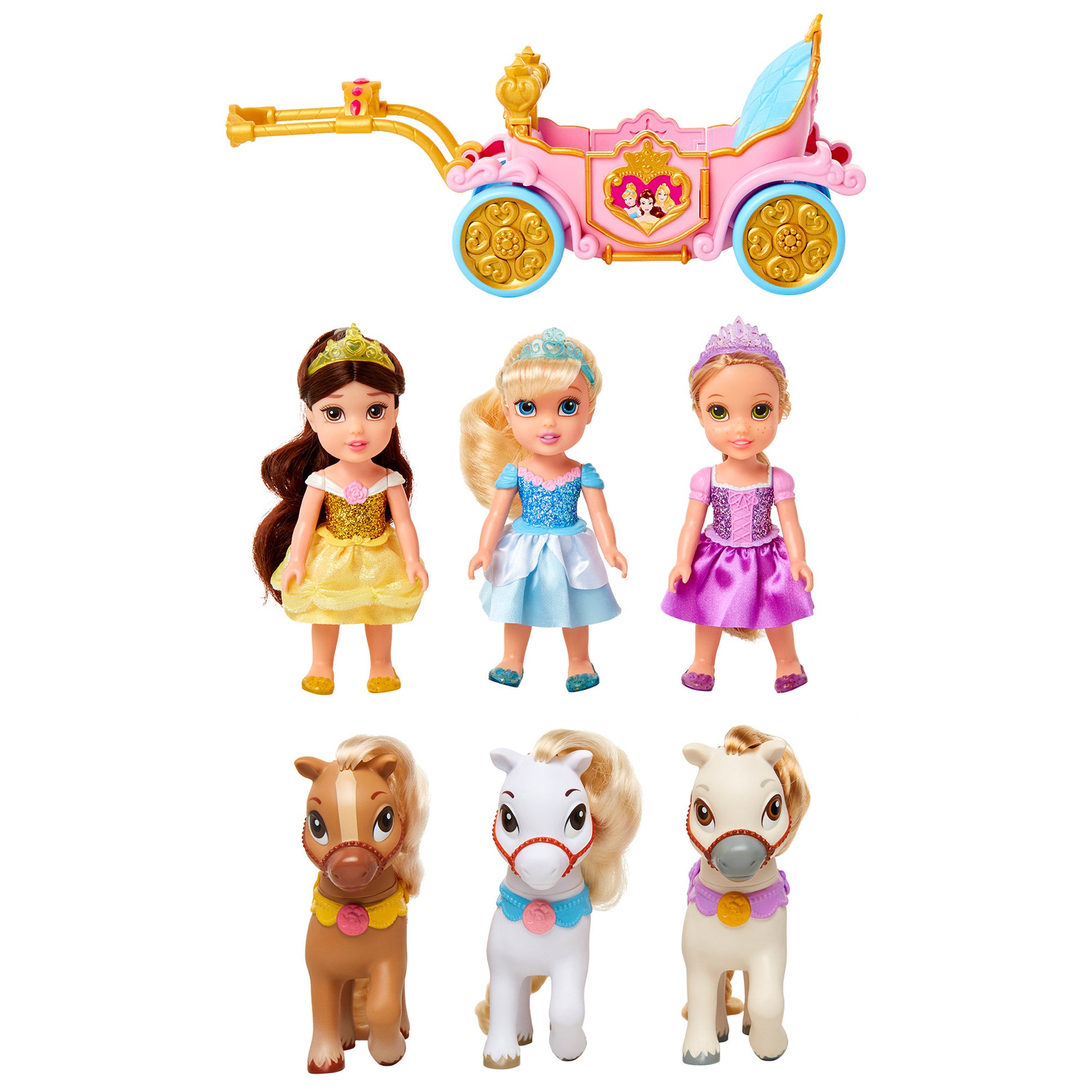 disney princess doll carriage