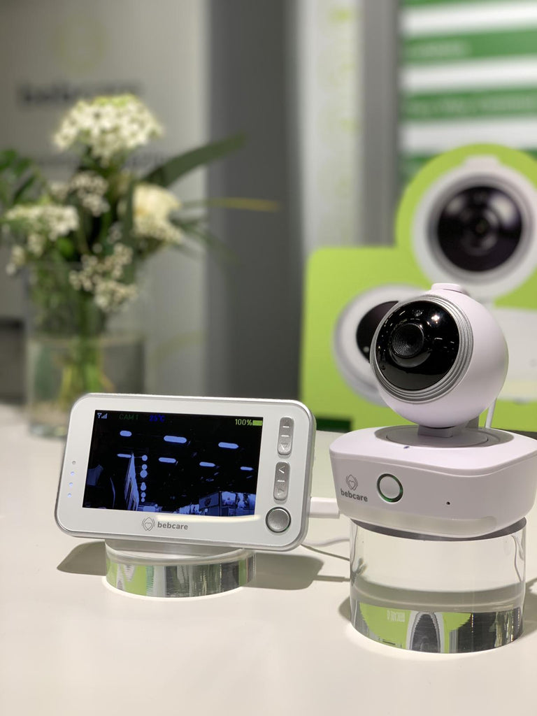 Bebcare Motion digital video baby monitor at the Kind & Jugend 2022 baby expo. The best baby monitor award.