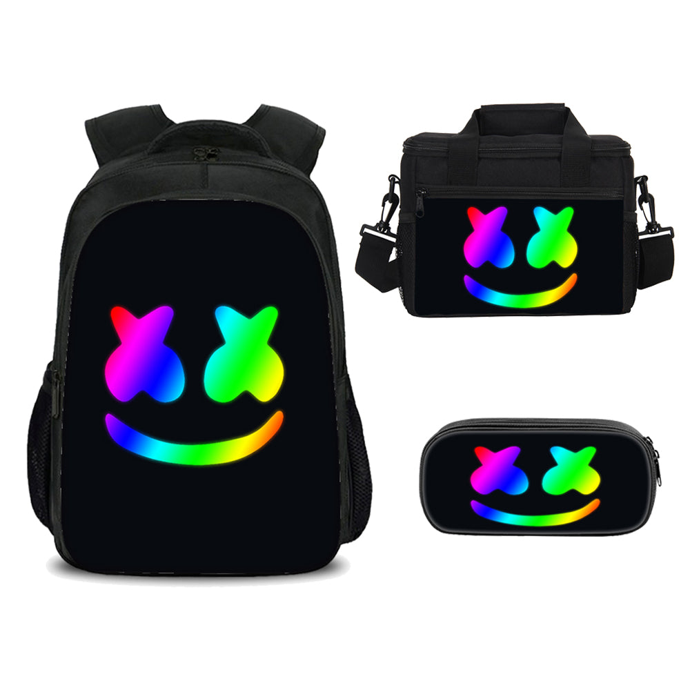 marshmello face backpack