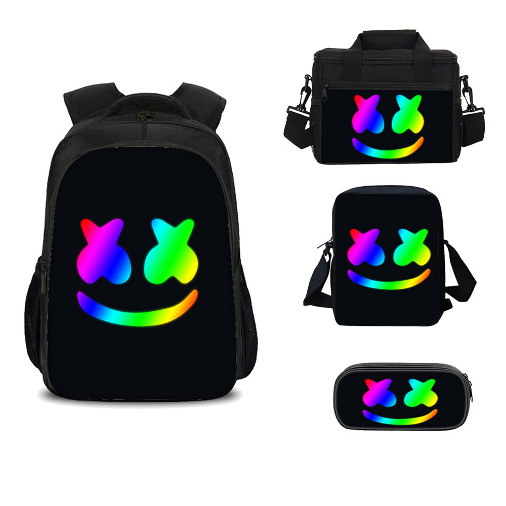 marshmello face backpack