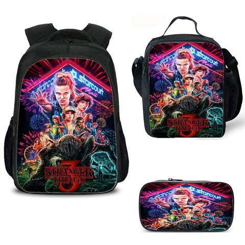 stranger things book bags