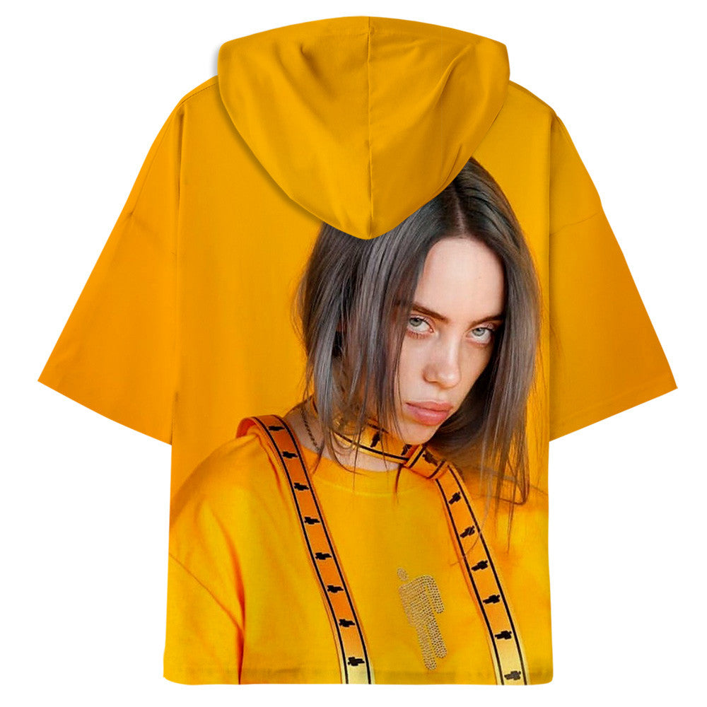 billie eilish yellow hoodie