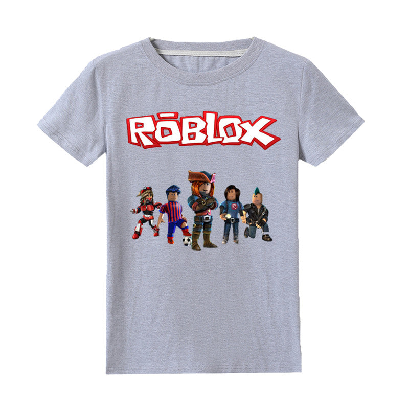 2020 Kids Roblox Tees Tops Clothes Children 3d Games Print T Shirt