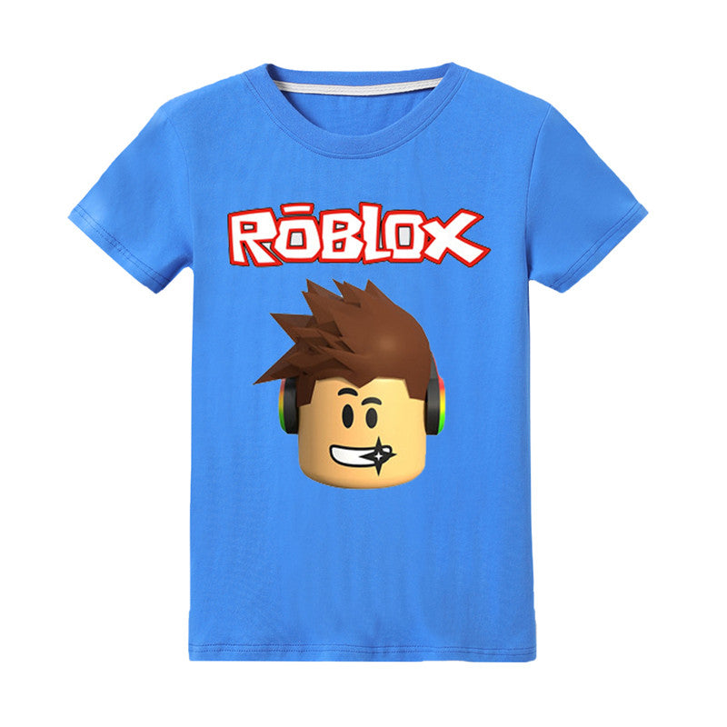 Boy Girl Roblox T Shirts Unisex Summer Short Sleeve Tee 4 14t - girl galaxy t shirt roblox girls