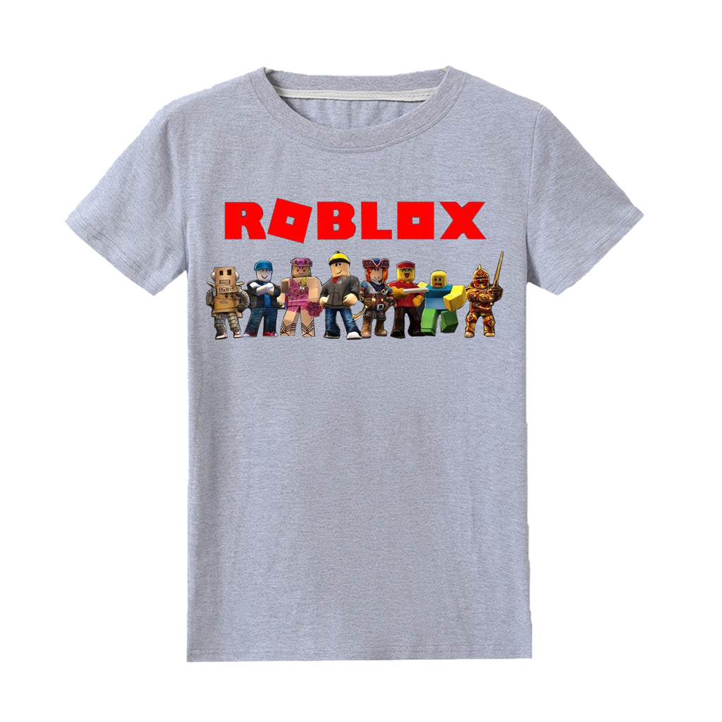 Roblox T Shirt Boys Girls Print Shirts Back To School Shirt Uhoodie - roblox t shirt kids boys online game shirt all over print