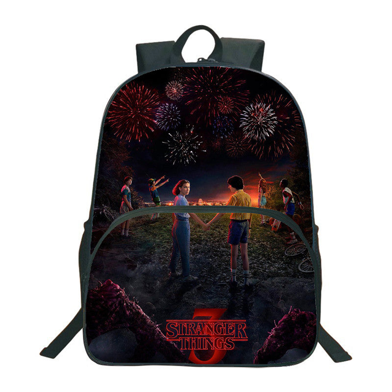 stranger things bookbag