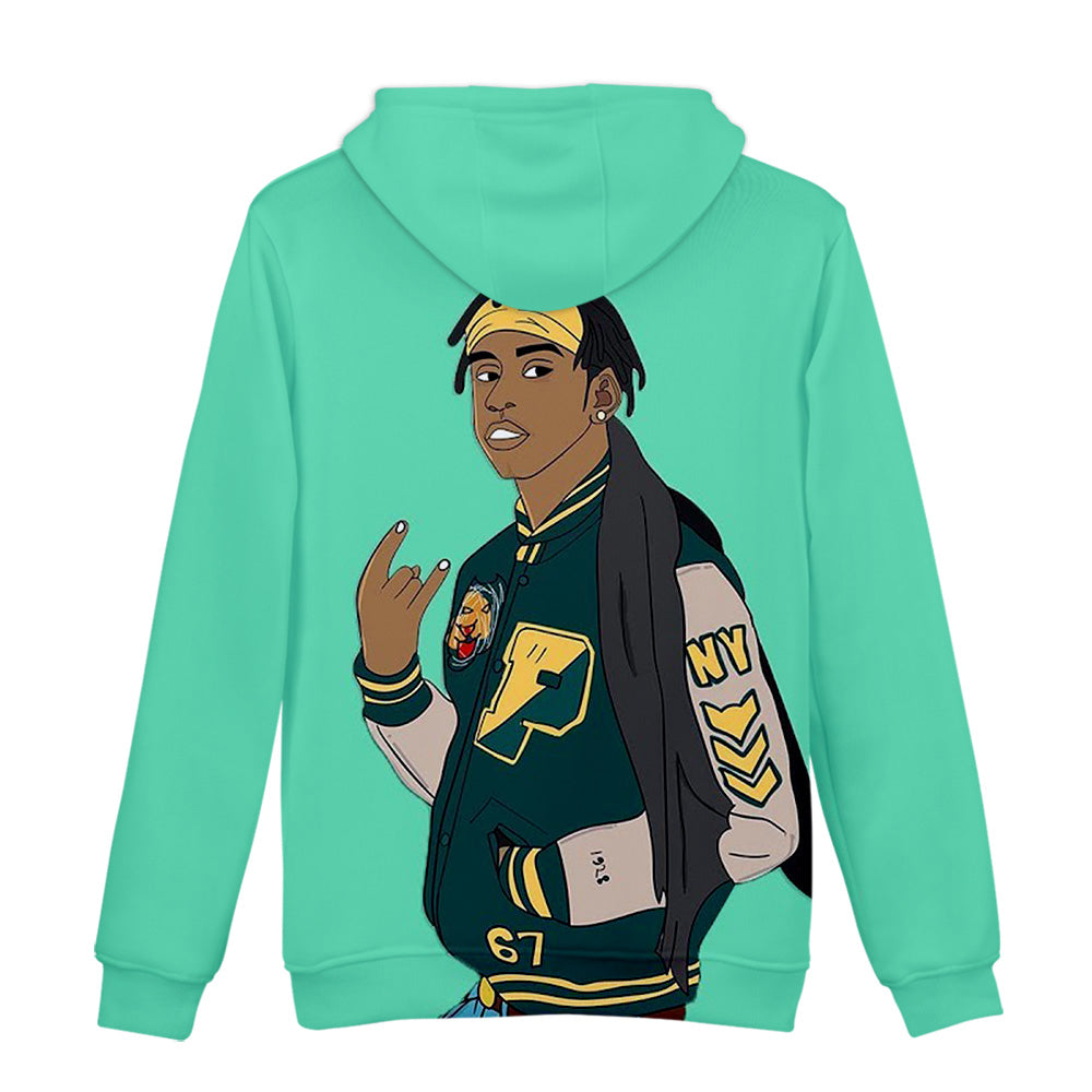 polo cartoon hoodie