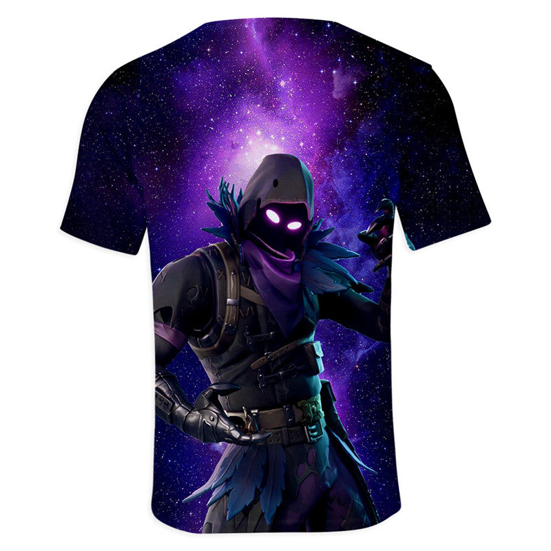 Top Youth Fortnite shirts Raven 3D Print Boys T-shirt ... - 800 x 800 jpeg 67kB