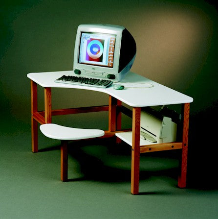 Wild Zoo Grade School Wooden Computer Desk Ronjuneshop