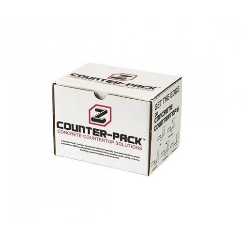Z Counter-Pack Admixture Kit - Converts Dry Concrete Mix to Countertop Mix