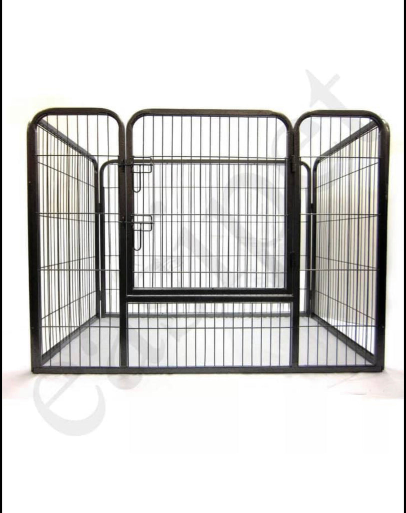 Heavy Duty Puppy Playpen Run Crate Enclosure Whelping Dog Cage Inc